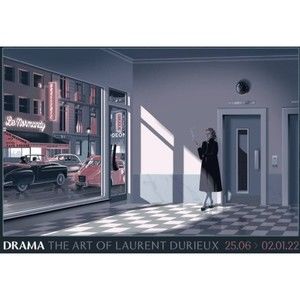 Laurent Durieux - Waiting For Julian - Mondo - Hitchcock - RARE - Signed